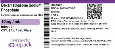 Dexamethasone Sodium Phosphate 10mg  mL 70518 0532 01